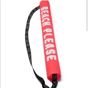 NWT Victoria’s Secret PINK Shoulder Strap Beach Please Drink Cooler Sleeve Bag